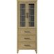 Alina Linen Oak Bathroom Storage Cabinet