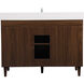 Baldwin 48 X 22 X 34 inch Walnut Vanity Sink Set