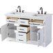 Remington 54 X 35 inch White Bathroom Vanity Cabinet in 2