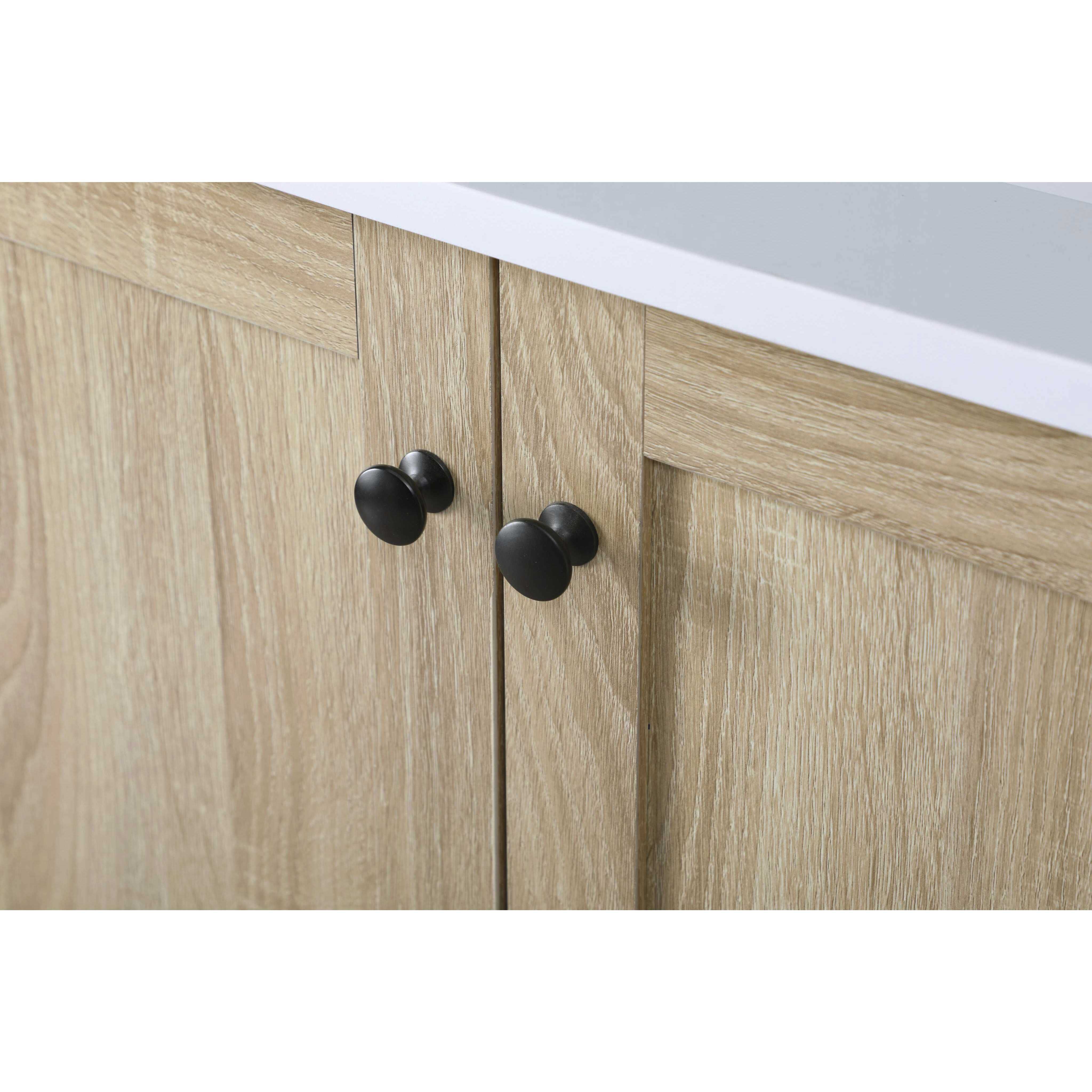 Soma 60 X 34 inch Mango Wood Bathroom Vanity Cabinet