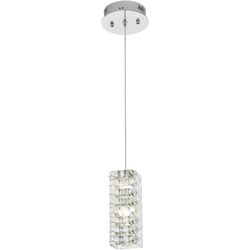 Aston 1 Light 6.5 inch Chrome Pendant Ceiling Light