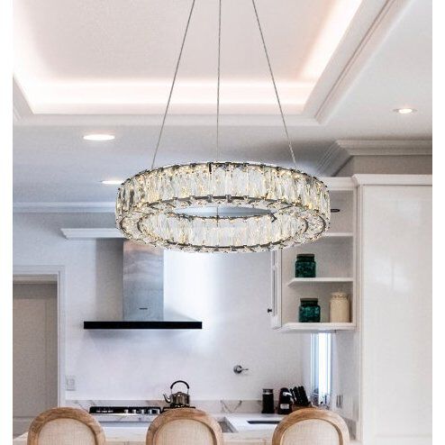 Monroe 1 Light 17 inch Black Pendant Ceiling Light