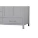 Irene 72 X 22 X 34 inch Gray Vanity Sink Set