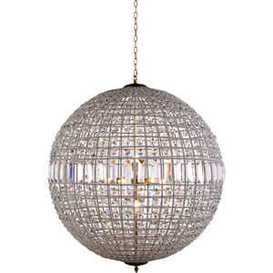 Olivia 8 Light 36 inch French Gold Pendant Ceiling Light, Urban Classic
