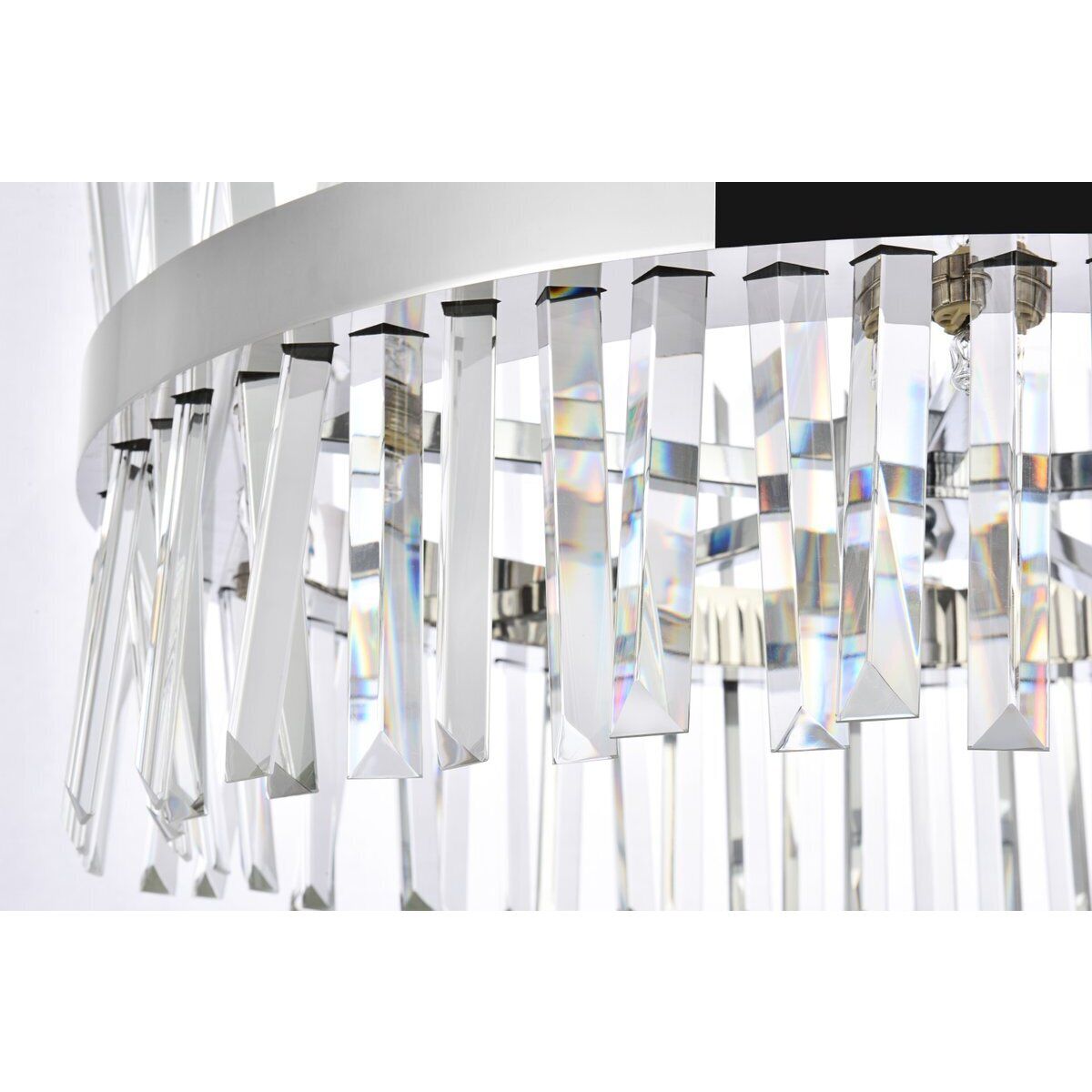 【在庫一掃】 Elegant Chrome inch 25 Light 14 Serephina 6200D25C Lighting スピーカー・ウーファー