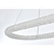 Bowen 1 Light 18 inch Satin Gold Chandelier Ceiling Light