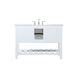 Clement 48 X 22 X 34 inch White Bathroom Vanity Cabinet