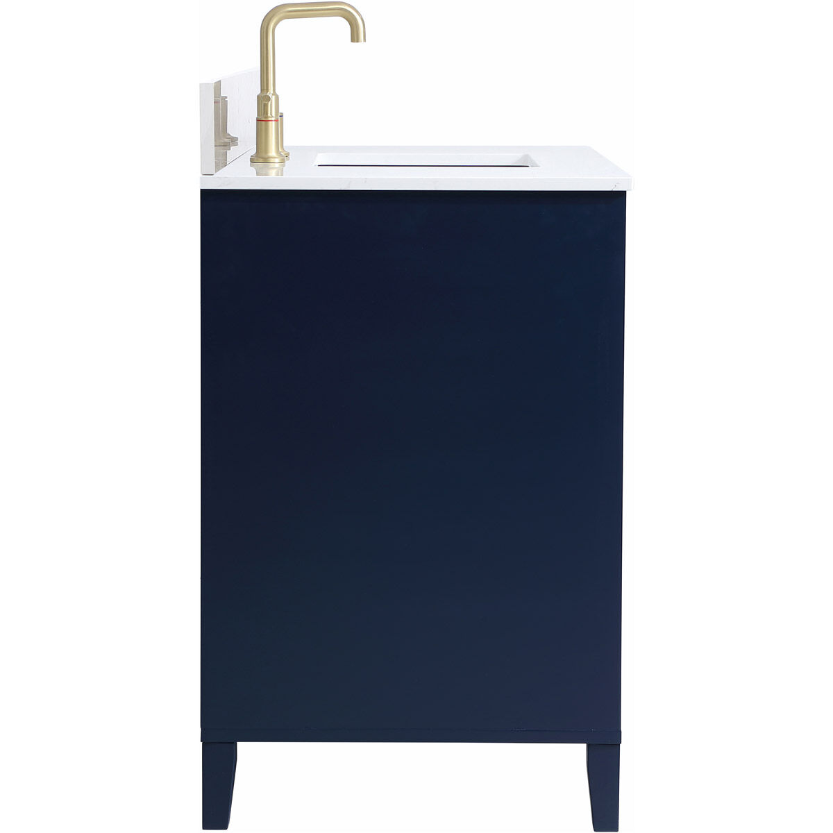 Sommerville 42 X 22 X 34 inch Blue Vanity Sink Set