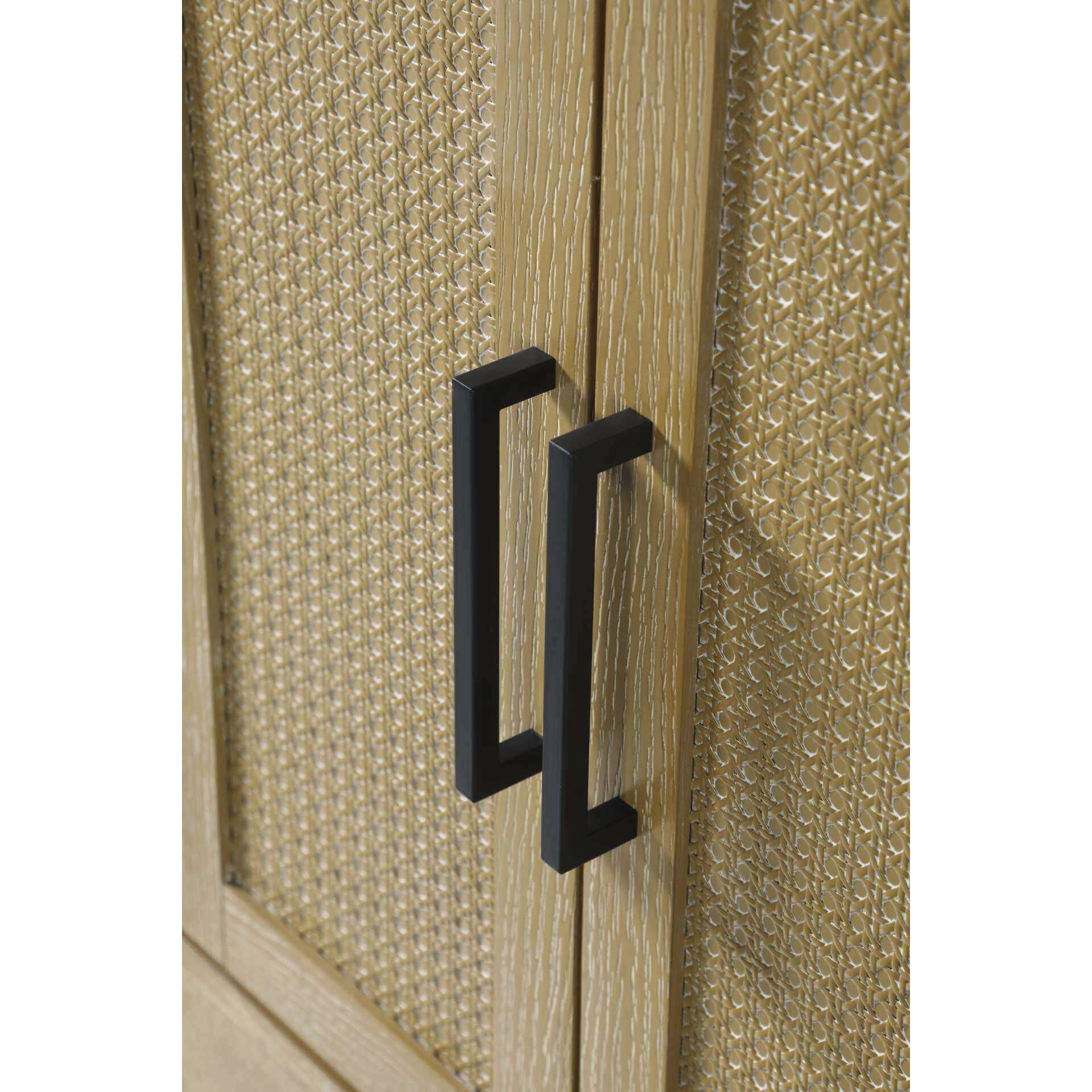 Alina Linen Oak Bathroom Storage Cabinet