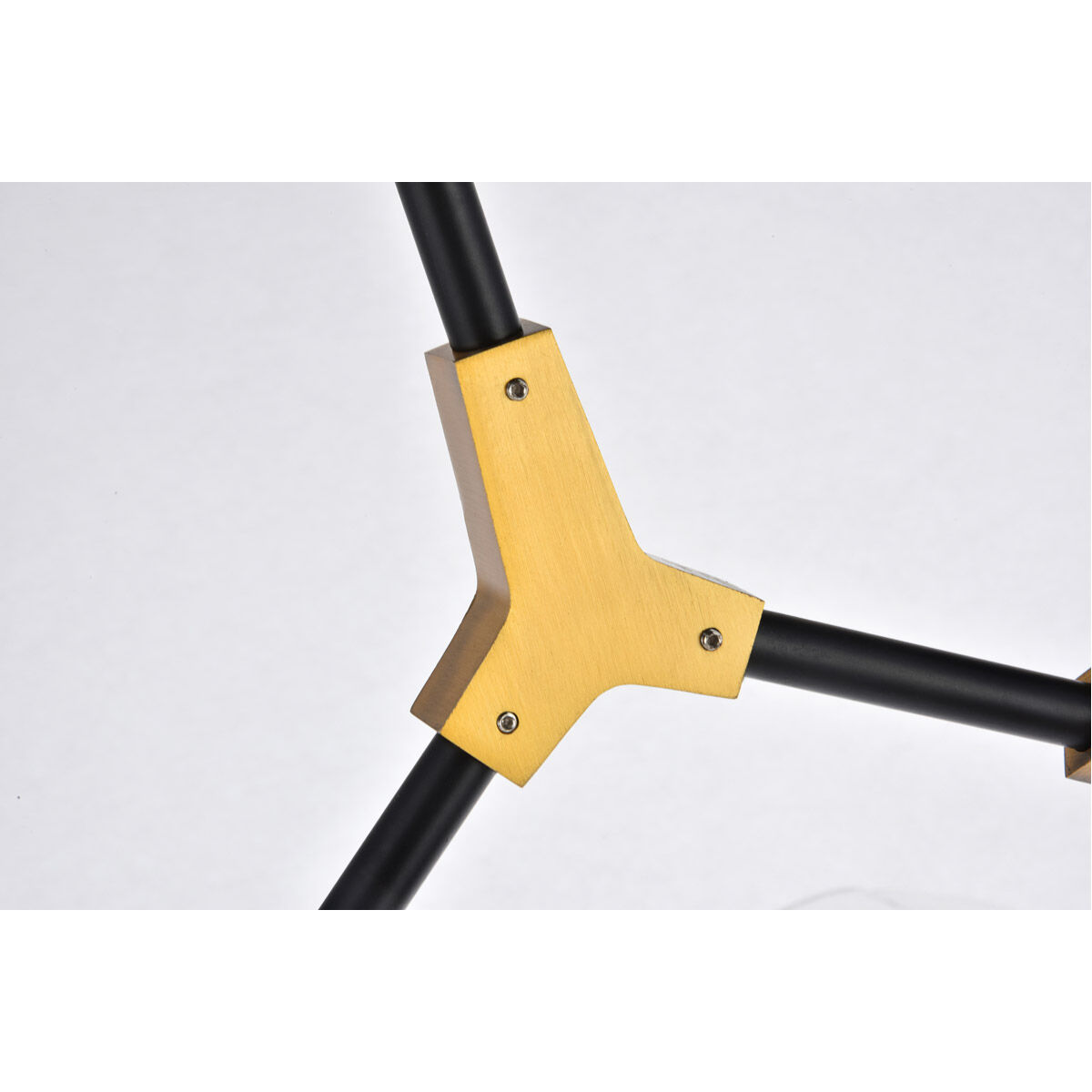 Cavoli 9 Light 79 inch Light Antique Brass and Flat Black Pendant Ceiling Light, Urban Classic