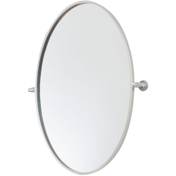 Everly 32 X 21 inch Silver Mirror