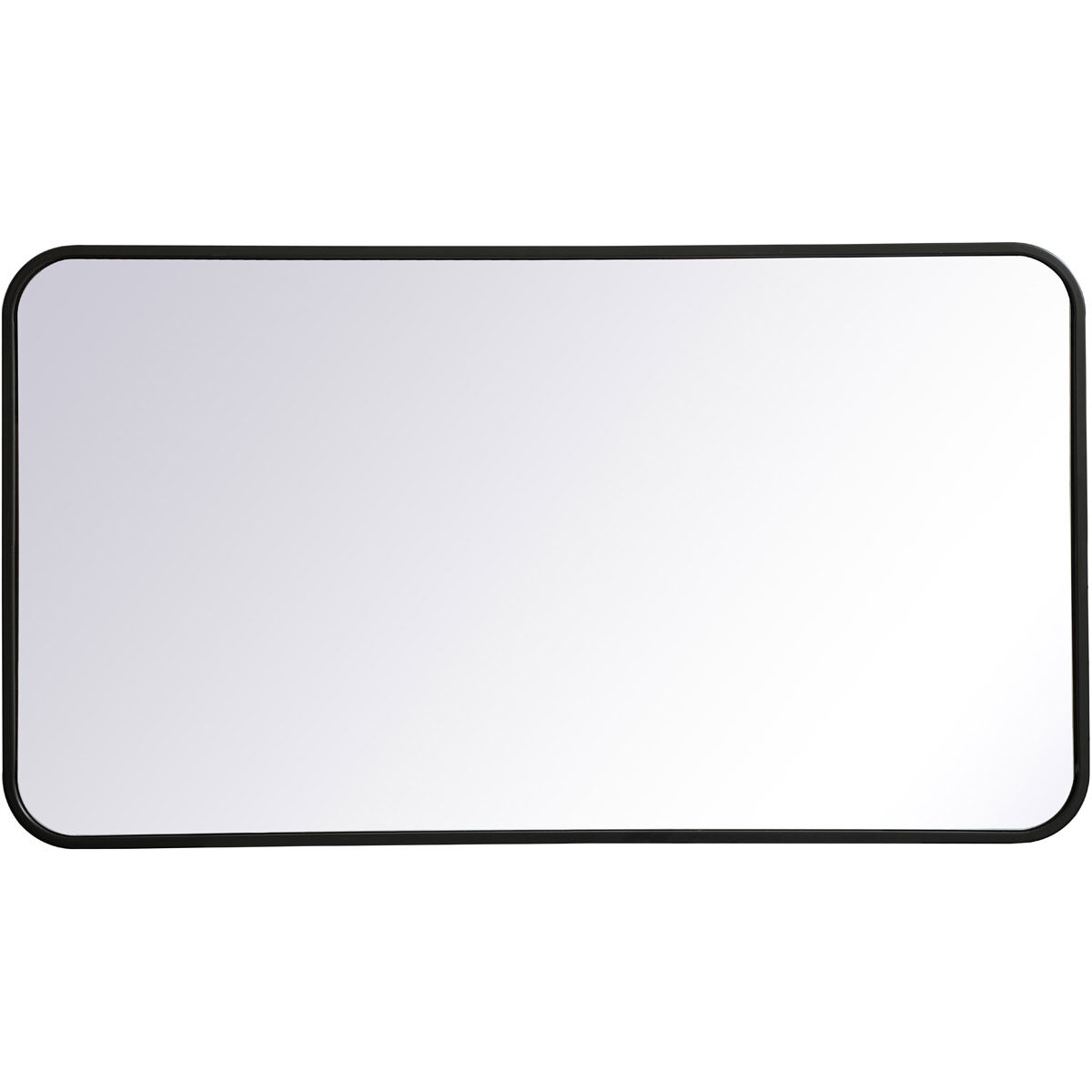 Evermore 36 X 20 inch Black Mirror