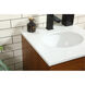 Eugene 19 X 18 X 33.5 inch Teak Vanity Sink Set