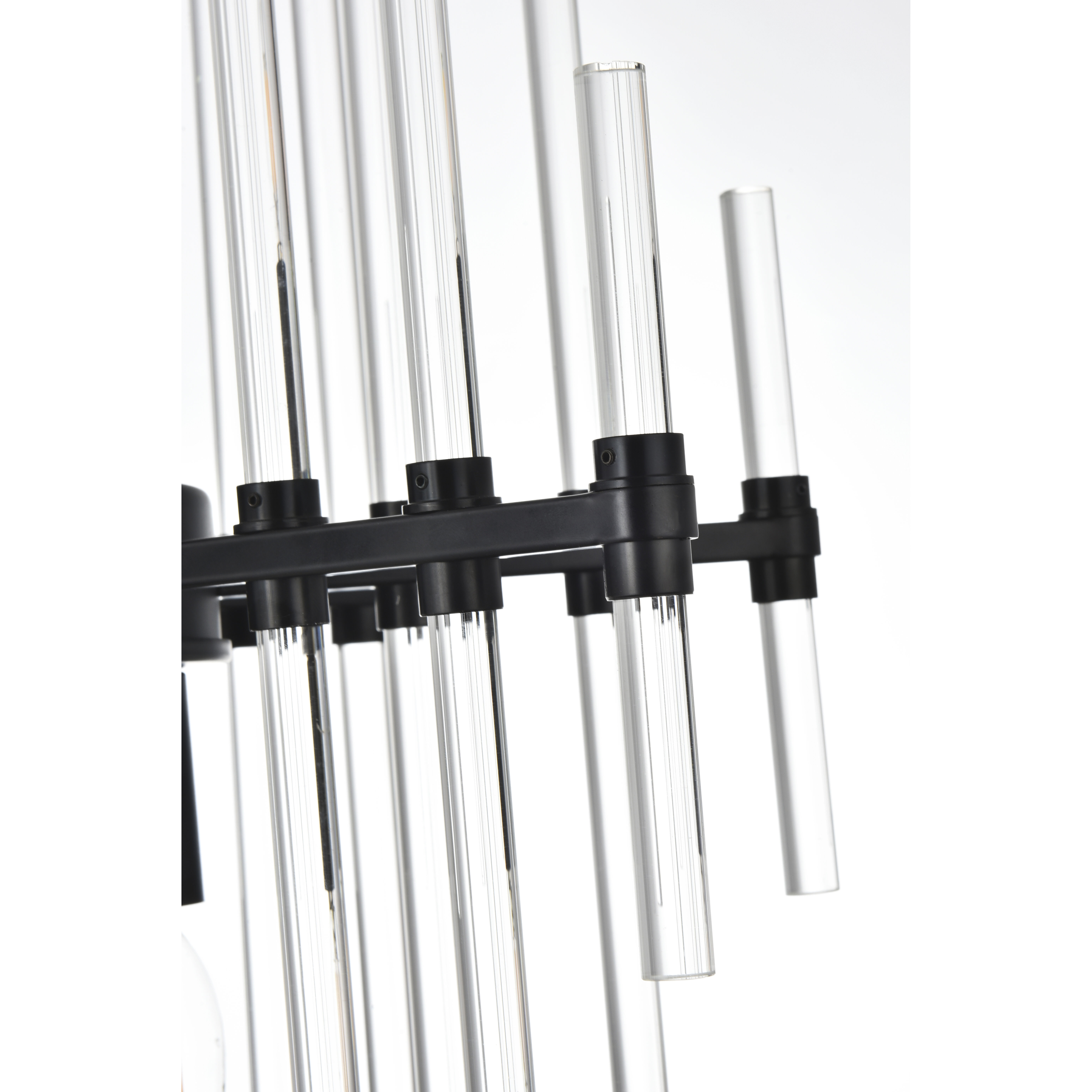 Sienna 6 Light 17 inch Black Pendant Ceiling Light