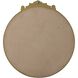 Naomi 38 X 36 inch Antique Brass Mirror