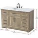 Remington 54 X 35 inch Natural Oak Bathroom Vanity Cabinet