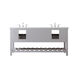 Clement 72 X 22 X 34 inch Grey Bathroom Vanity Cabinet