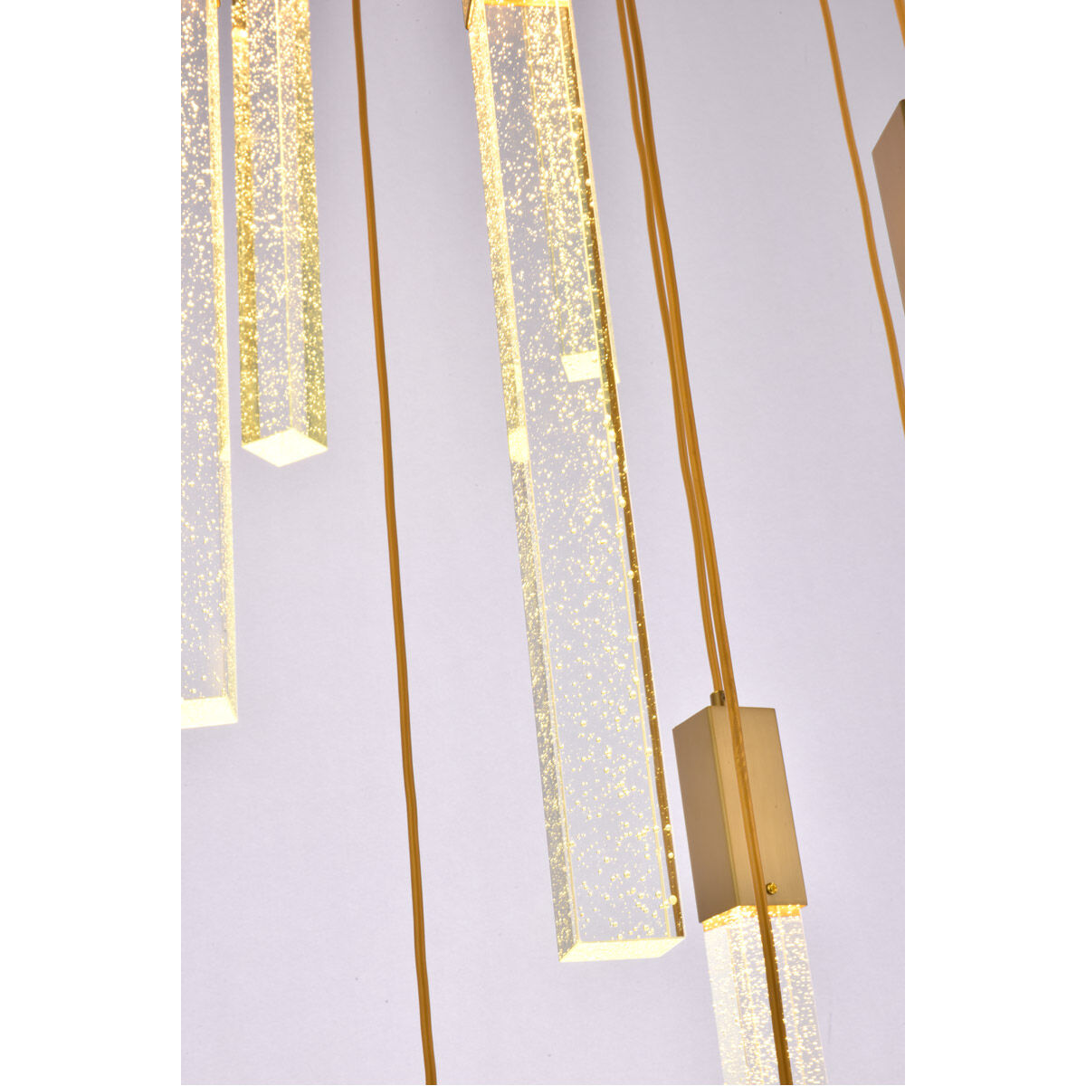 Weston 8 Light 36 inch Satin Gold Pendant Ceiling Light