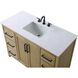 Alina 48 X 34 inch Linen Oak Bathroom Vanity Cabinet