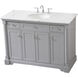 Clarence 48 X 22 X 35 inch Grey Vanity Sink Set