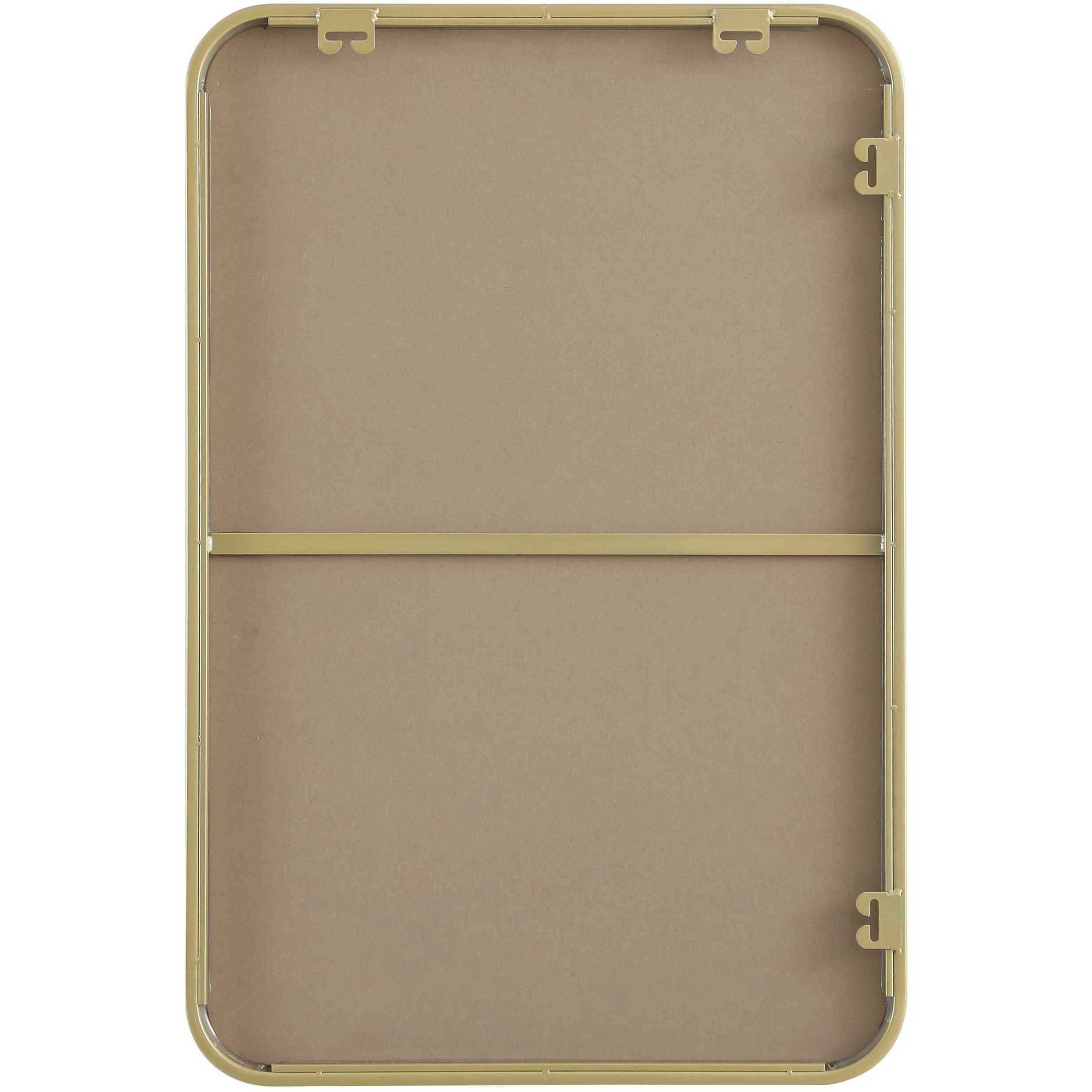 Remy 30 X 20 inch Brass Mirror