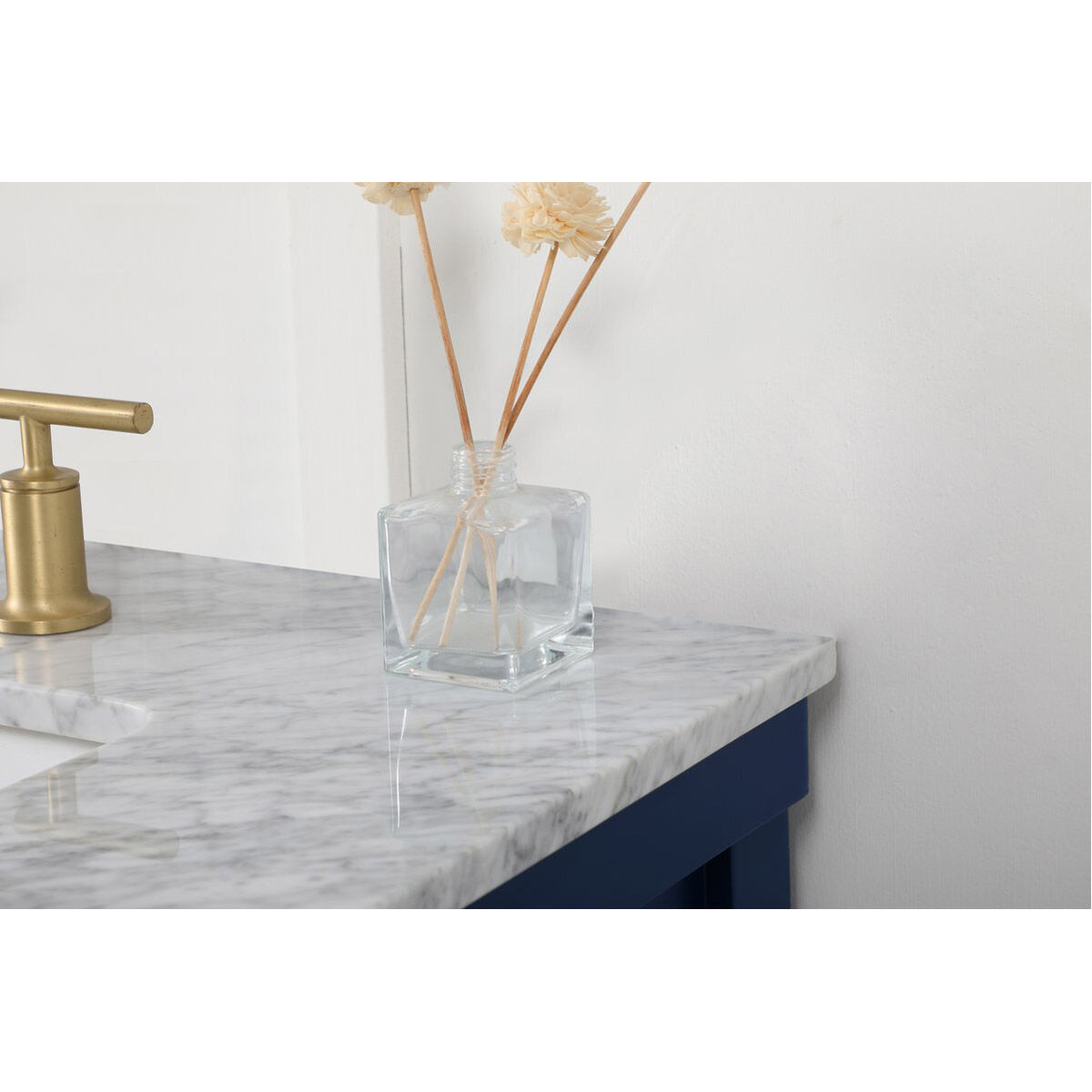 Clement 72 X 22 X 34 inch Blue Bathroom Vanity Cabinet