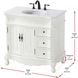 Danville 36 X 36 inch Antique White Bathroom Vanity Cabinet