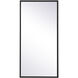 Monet 28 X 28 inch Black Wall Mirror