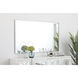 Monet 60 X 36 inch Silver Wall Mirror