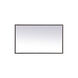 Pier 30 X 24 inch Black LED Mirror