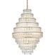 Emilia 27 Light 36 inch Satin Gold Chandelier Ceiling Light