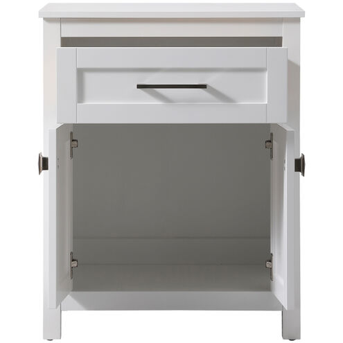 Adian White Bathroom Storage Cabinet