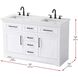 Remington 54 X 35 inch White Bathroom Vanity Cabinet in 2