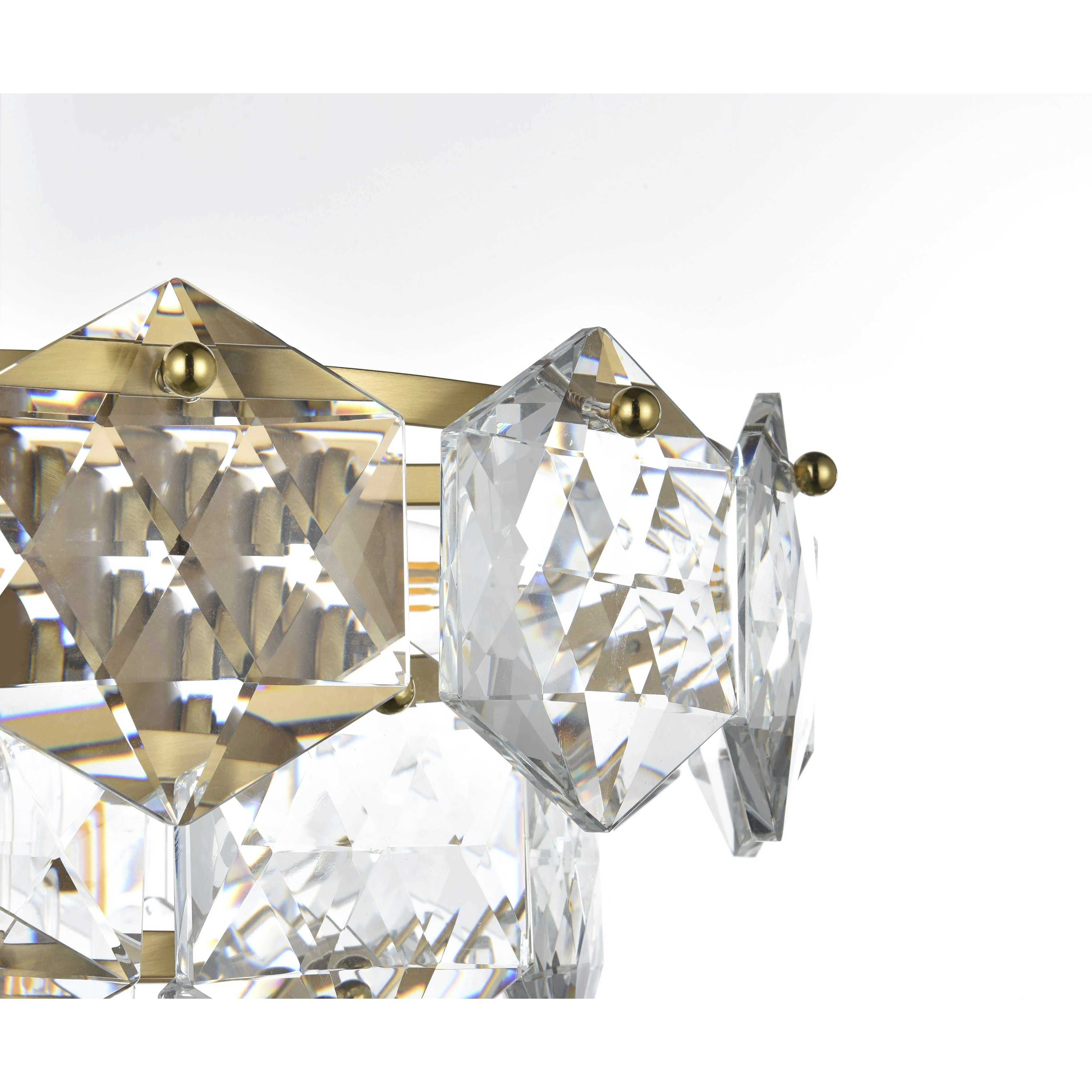 Adaline 6 Light 16 inch Satin Gold Flush Mount Ceiling Light