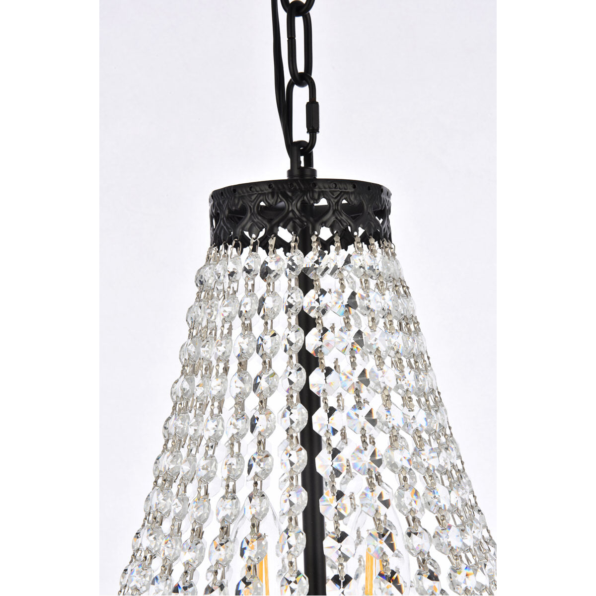 Valeria 5 Light 14 inch Black Pendant Ceiling Light
