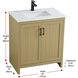 Finnley 30 X 34 inch Honey Brown Bathroom Vanity Cabinet