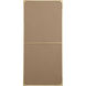 Monet 60 X 30 inch Brass Wall Mirror
