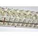 Monroe LED Chrome Wall Sconce Wall Light