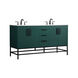 Eugene 60 X 22 X 34 inch Green Vanity Sink Set