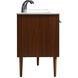 Cyrus 60 X 22 X 34 inch Teak Vanity Sink Set