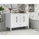 Blakely 48 X 34 inch White Bathroom Vanity Cabinet