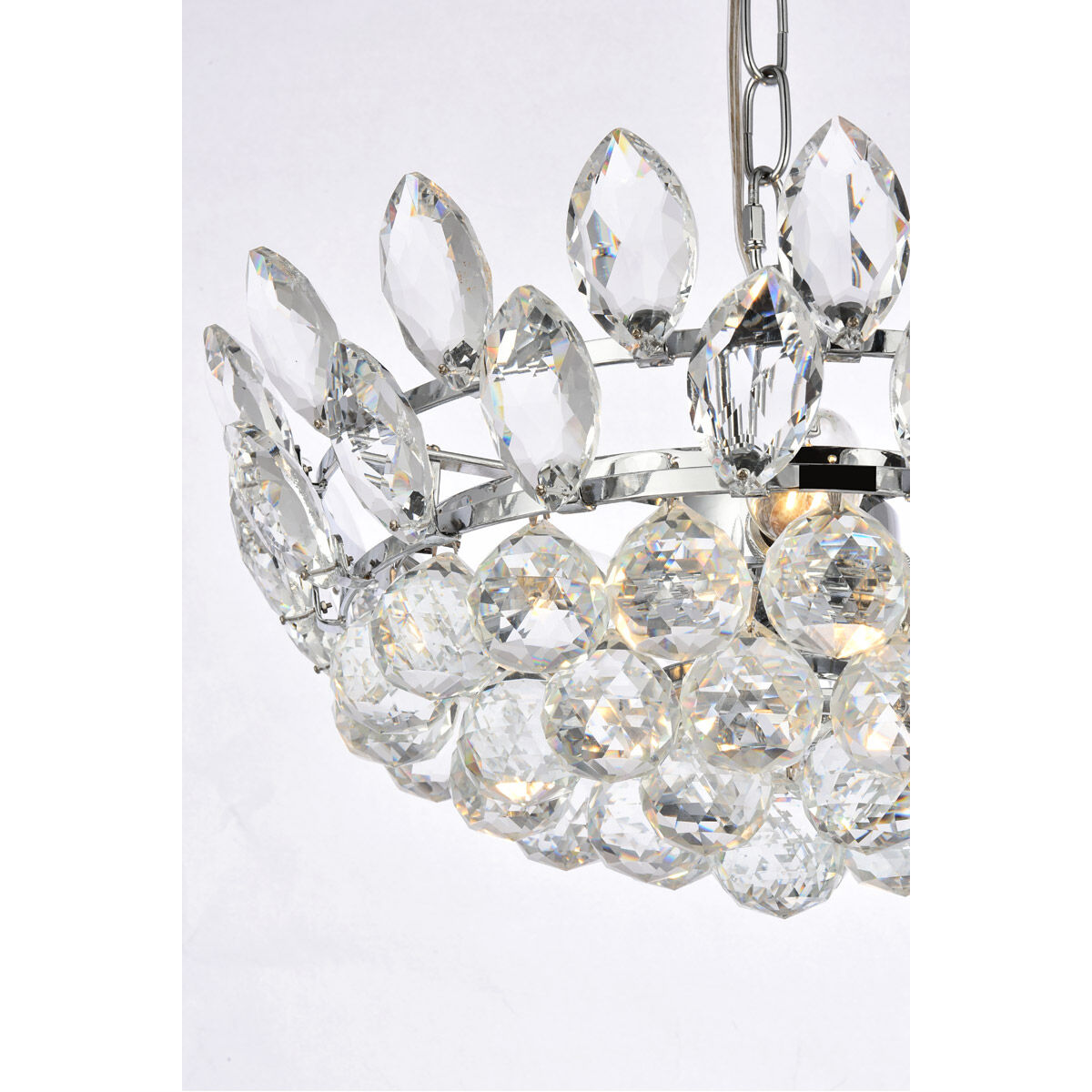 Emilia 3 Light 16 inch Chrome Pendant Ceiling Light
