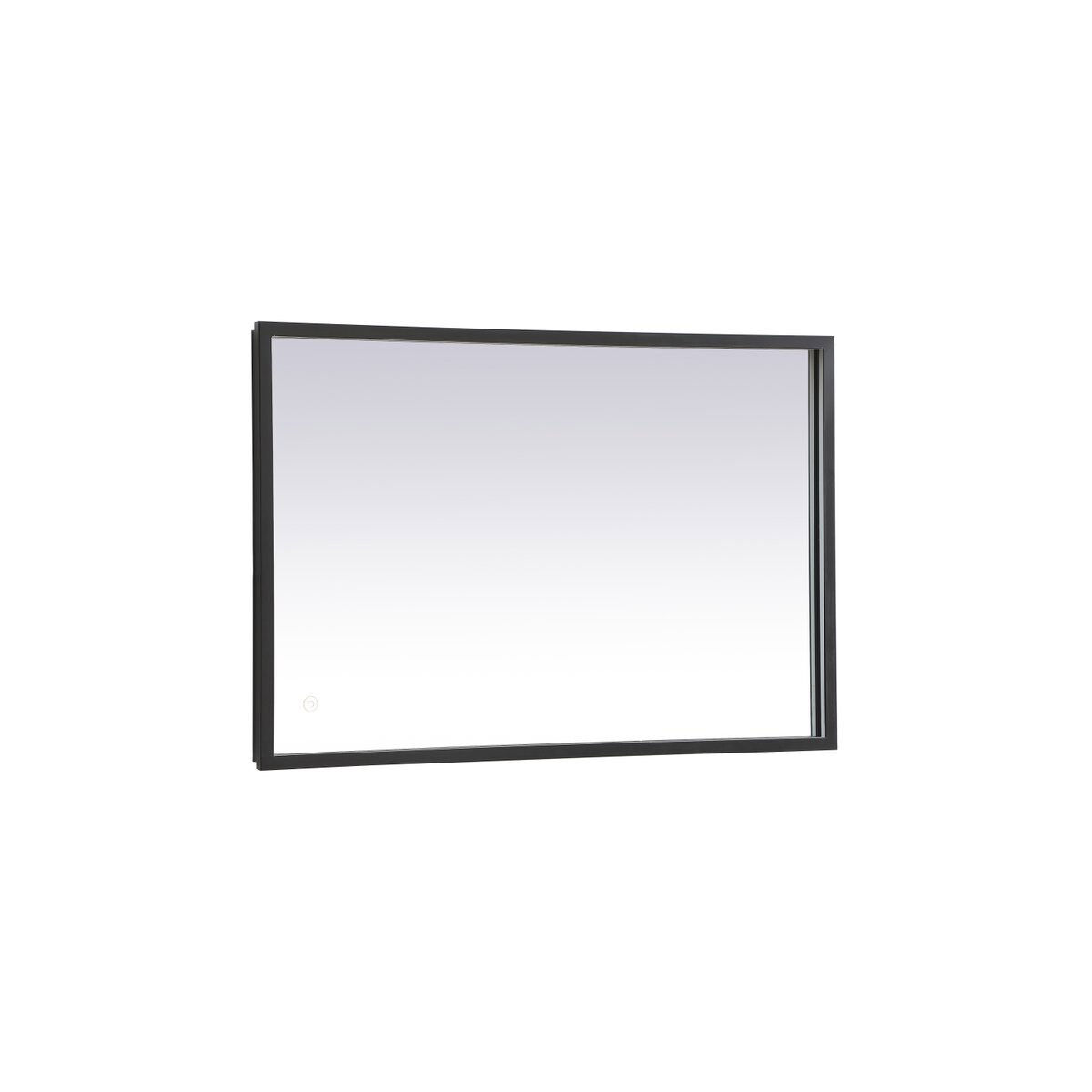 Pier 30 X 18 inch Black LED Mirror