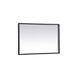 Pier 30 X 18 inch Black LED Mirror