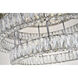 Monroe LED 34 inch Chrome Flush Mount Ceiling Light