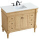 Lexington 42 X 21.5 X 35 inch Antique Beige Vanity Sink Set