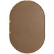 Asha 40 X 27 inch Brass Mirror in 27 x 40