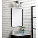 Evermore 30 X 22 inch Black Mirror