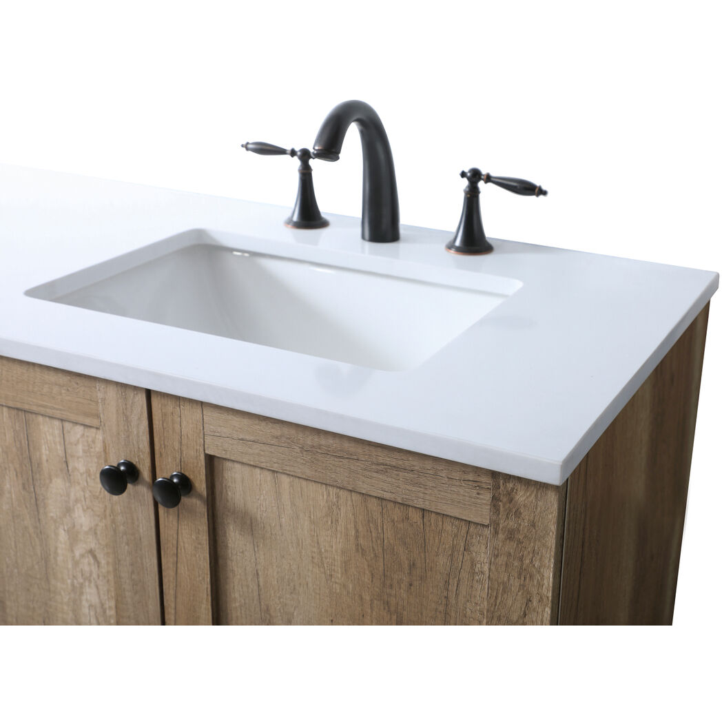 Soma 72 X 19 X 34 inch Natural Oak Vanity Sink Set
