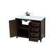 Grant 42 X 19 X 34 inch Expresso Vanity Sink Set